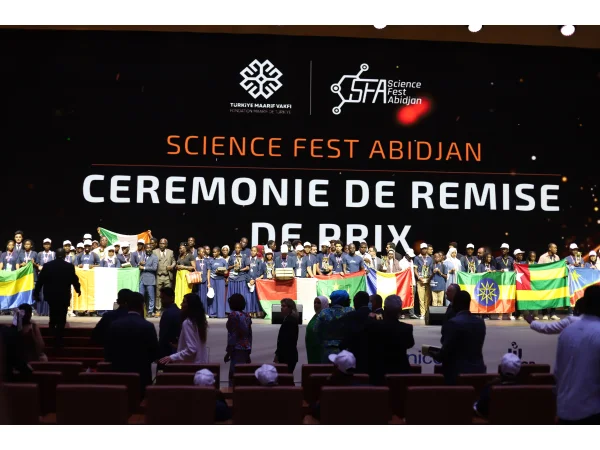 Türkiye Maarif Vakfı Afrika'nın En Büyük Bilim ve Teknoloji Festivaline Ev Sahipliği Yaptı